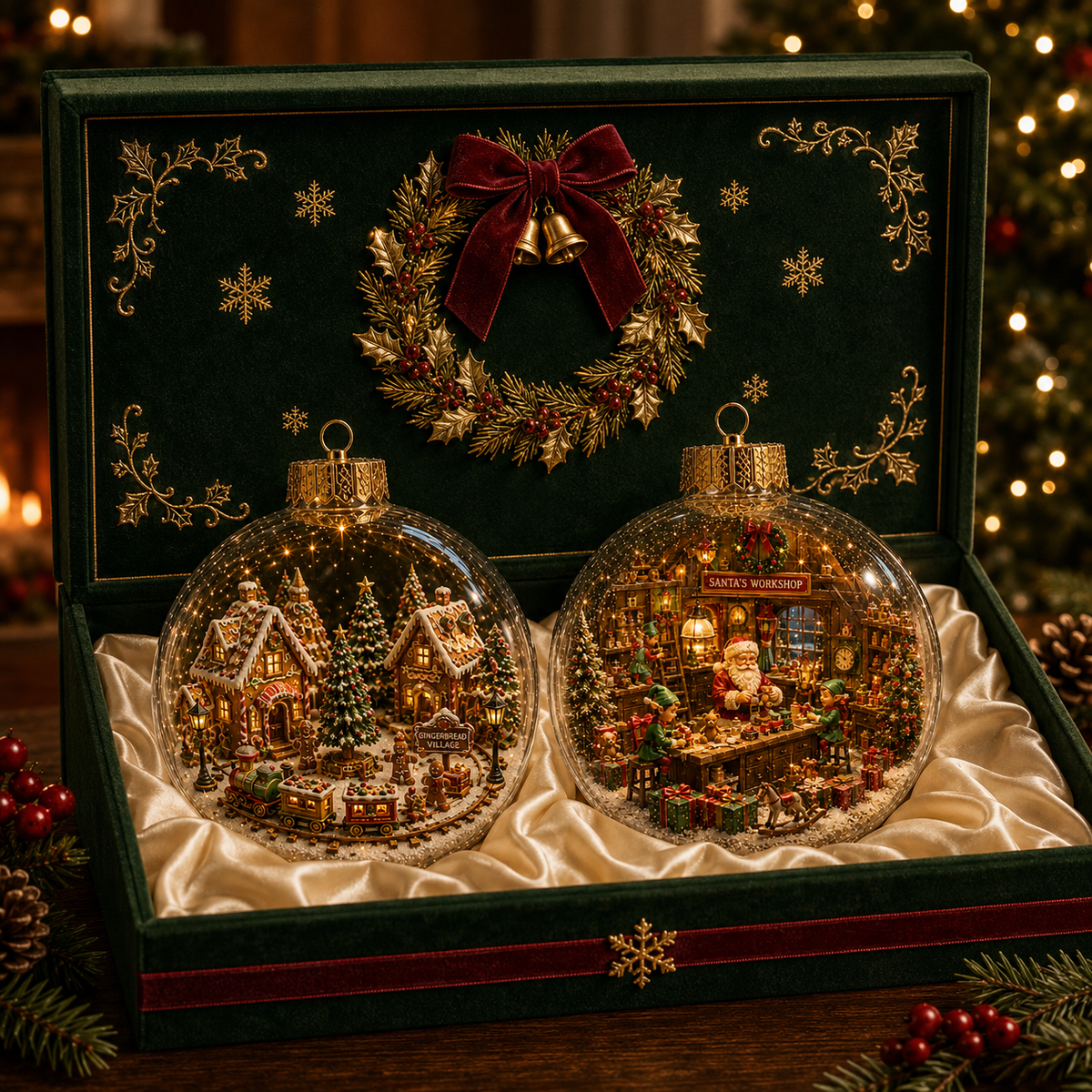 ⏰ Limited anniversary edition✨Christmas landscape decorations🎁