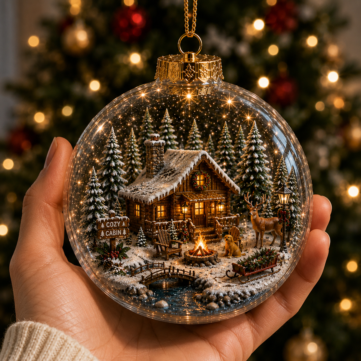 ⏰ Limited anniversary edition✨Christmas landscape decorations🎁