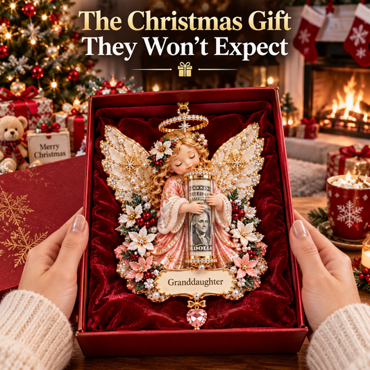 👼💗Christmas Angel Cash Holder Ornament