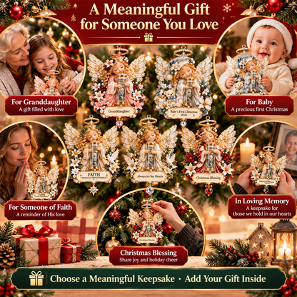 👼💗Christmas Angel Cash Holder Ornament