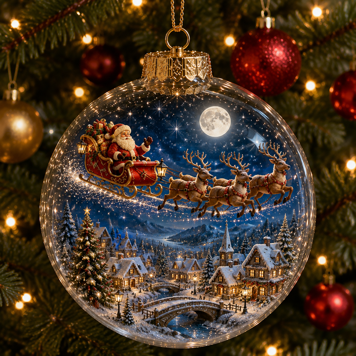 ⏰ Limited anniversary edition✨Christmas landscape decorations🎁